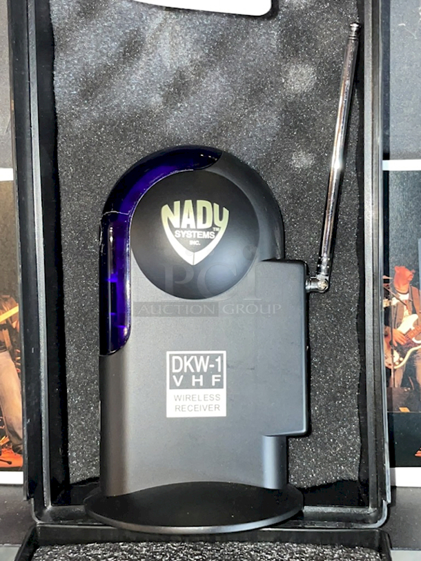 SWEET! Nady DKW-1 Single Channel Lavalier Bodypack VHF Wireless Microphone System With Hard Case.  - Image 4 of 5