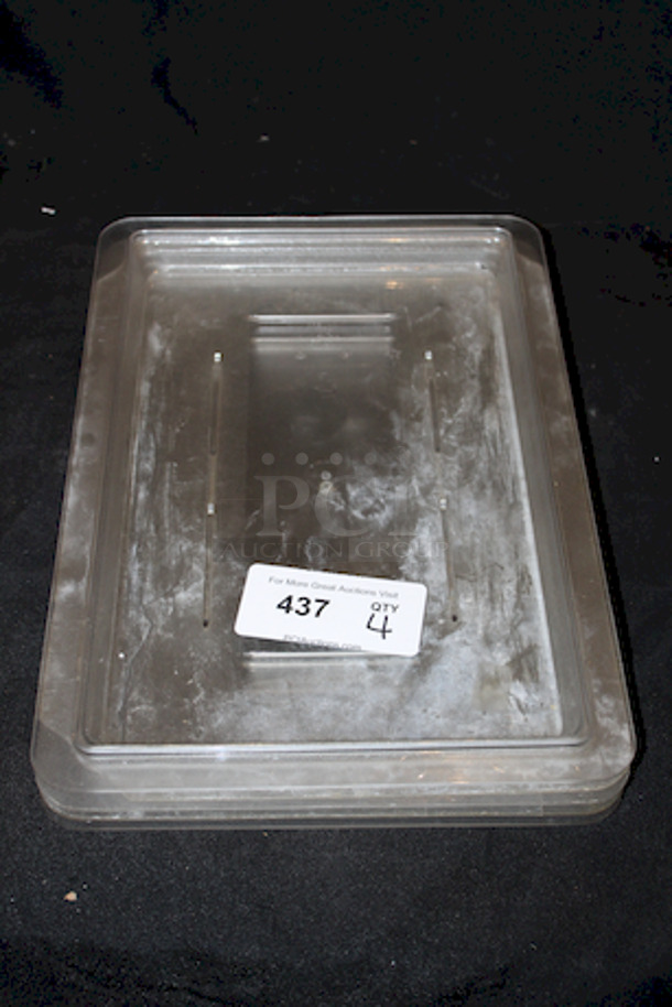 BAM! Cambro 1218CCW135 Camwear 18" x 12" Clear Food Storage Box Flat Lid
4x Your Bid
 - Image 2 of 5
