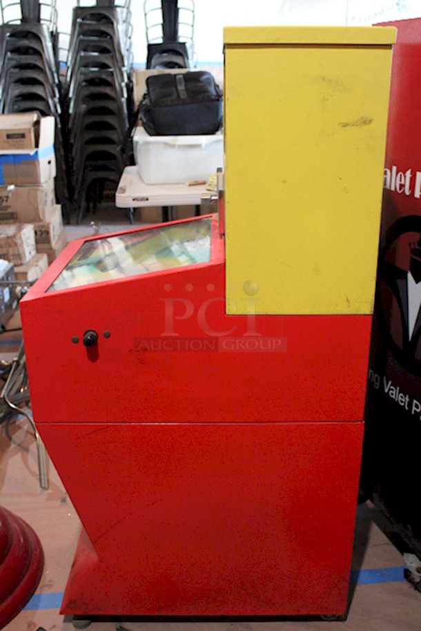 EXCITING! Impulse Industries Play More Win More Gumball Machine, High Quality Pinball Style Gumball Vending Machine. Accepts Quarters, .50¢ To Play. On Heavy Duty Commercial Casters, Holds Up To $400.00 In Quarters. Capable Of Vending Gumballs, Bouncy Balls, Or Jawbreakers. Currently Filled With Bouncy Balls. 54" H x 18" W x 24" D 
 - Image 8 of 10