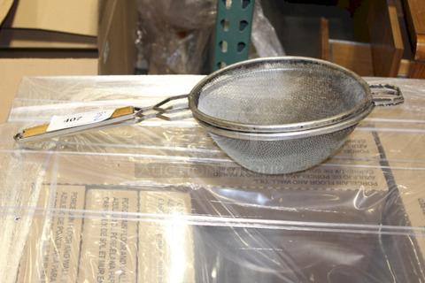 NICE! Set of 2 Round Filters/Sifters 10-1/2"