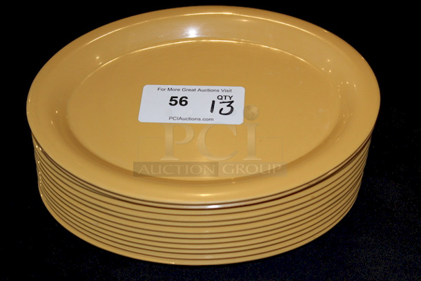 AMAZING! G.E.T. OP-135-TY Melamine Serving Platter - 13 1/2" x 10 1/4", Yellow.
12x Your Bid
 - Image 1 of 3