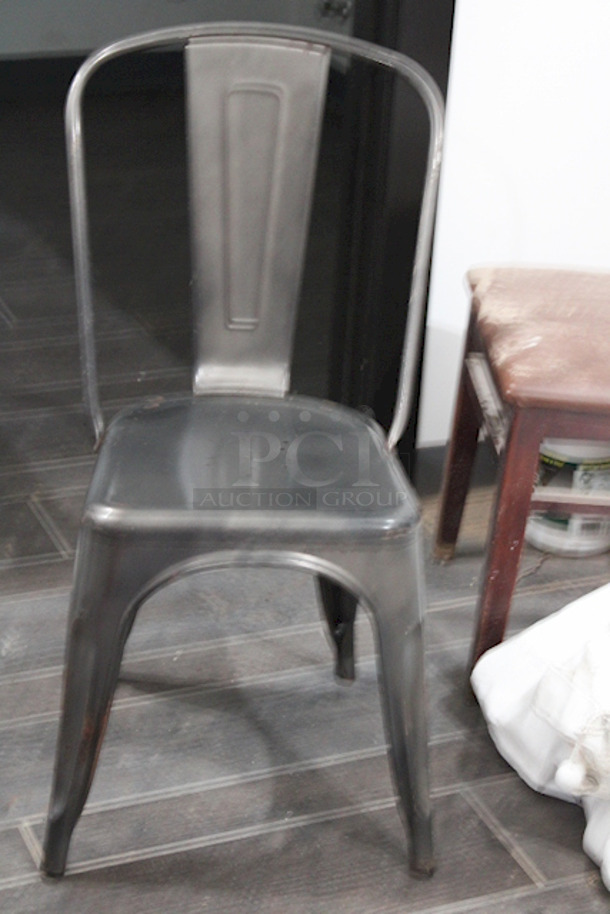 FDW Restaurant Dining Chairs, Indoor/Outdoor, Metal, 18 Inch Seat Height. 4x Your Bid - Image 4 of 6