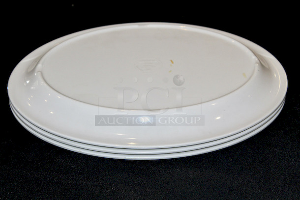 Carlisle Durus N40380 Melamine Oval Platter Tray 13.5 x 10.5 - White Color
3x Your Bid
 - Image 4 of 4