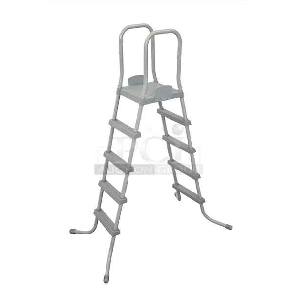 THE ONE & ONLY!! ?‍♂️?‍♂️ Coleman 22ft x 52-In Height Swim Vista Series Power Steel Frame Round Swimming Pool Set!! ?‍♂️?‍♂️ Contents: 1 pool, 1 filter pump (compatible with Type IV cartridge), 1 ladder, 1 pool cover - Image 5 of 12