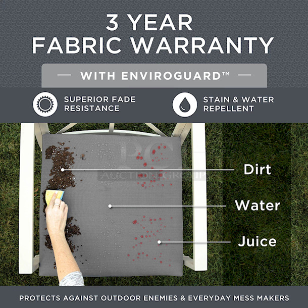 IN THE BOX! Better Homes & Gardens Brookbury 5-Piece Patio Wicker Sectional Set. Includes: (2) cushioned sofas, (2) cushioned ottomans, and (1) conversation/dining table  - Image 9 of 12