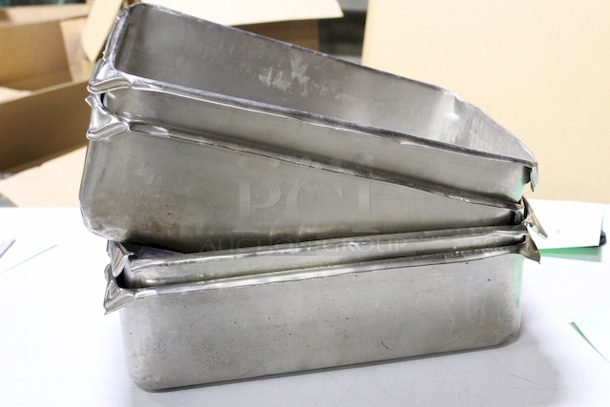 Vollrath Full Size Pans, 6" Deep, Stainless Steel. 4x Your Bid - Image 4 of 4
