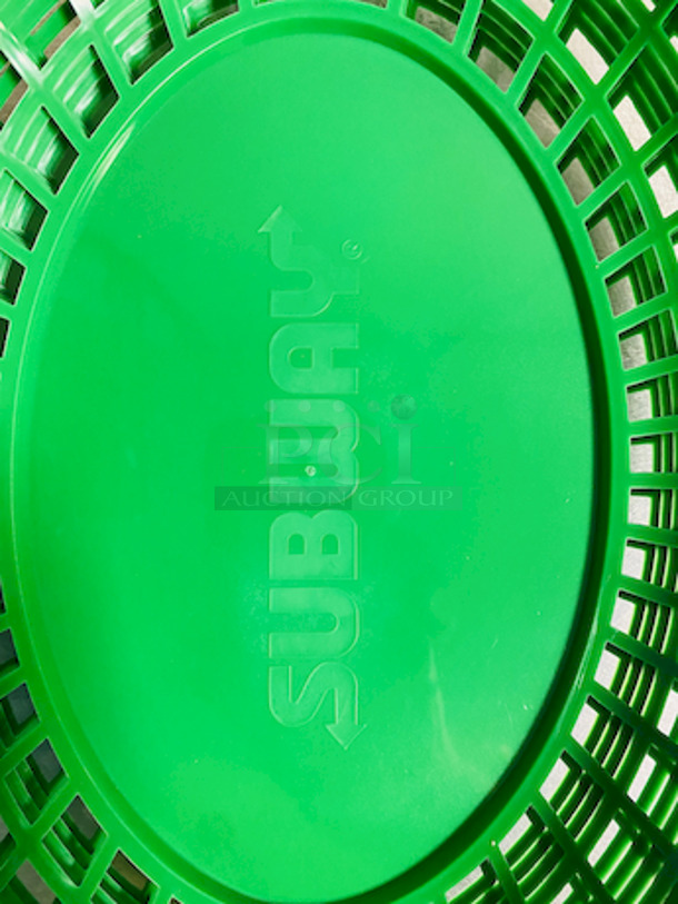 NICE. Like New, Plastic Green Baskets.
9x12x1-7/8

5x Your Bid - Image 2 of 2