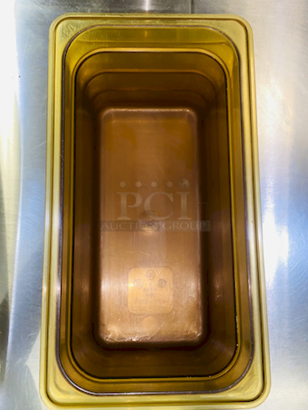 SWEET! Cambro High Heat Amber 1/3 Pans x 6".

5x Your Bid

 - Image 3 of 6