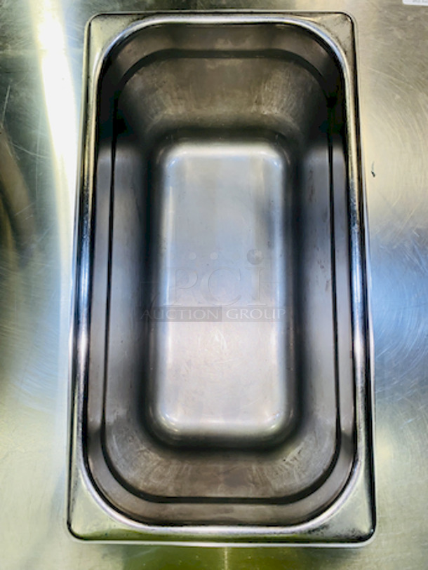 AWESOME! Set of (5) Stainless Steel 1/3 Pans, 6 Inch Deep.

7x Your Bid - Image 5 of 5