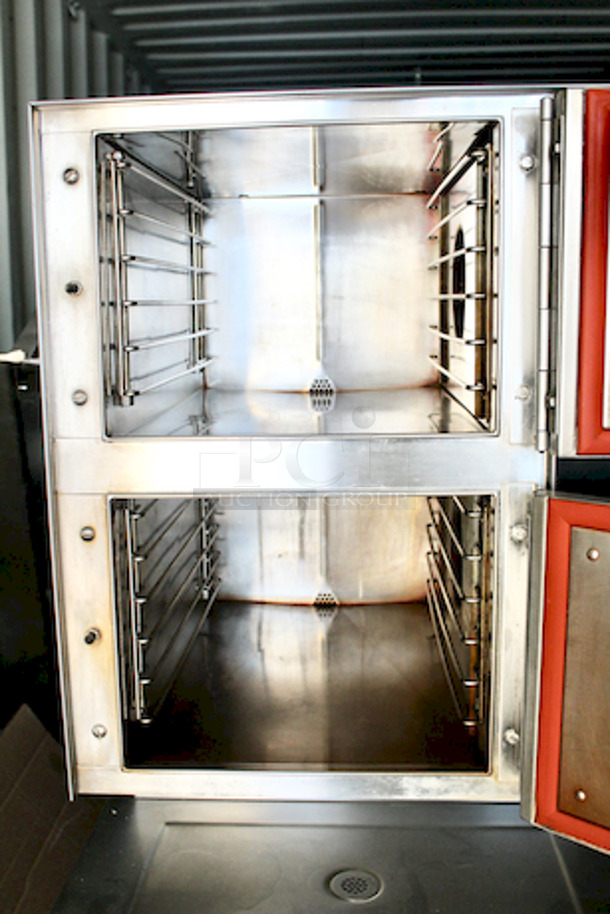 PERFECT CONDITION! Groen HY-6SM-24 HYPERSTEAM PRESSURELESS STEAMER (6) Pan Convection Steamer - Cabinet, Direct Steam. 24x35x58 120 V/60 Hz/1 ph - Image 3 of 7