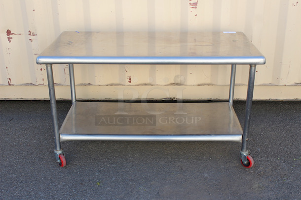 OUTSTANDING! Mobile Equipment Stand With Under-Shelf. 30x60x34 - Image 2 of 4