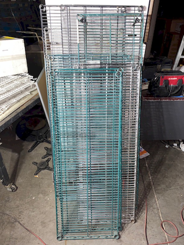 Set of 11 Metro Wire Shelves. 
Various Sizes.

11x Your Bid - Image 5 of 5
