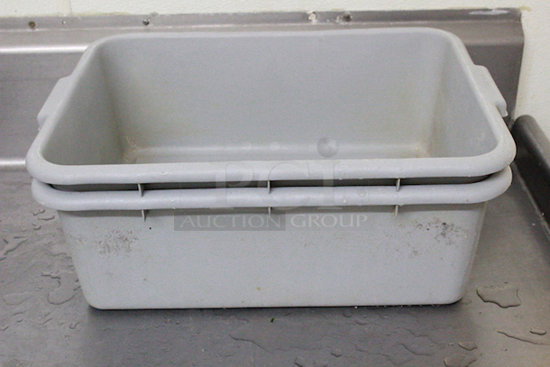 AWESOME! High Density Polyethylene Bus Tub 20" x 15" x 7" High Density Polyethylene Bus Tub. 2x Your Bid - Image 1 of 1