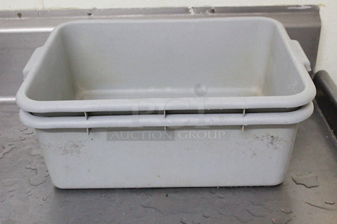 AWESOME! High Density Polyethylene Bus Tub 20" x 15" x 7" High Density Polyethylene Bus Tub. 2x Your Bid