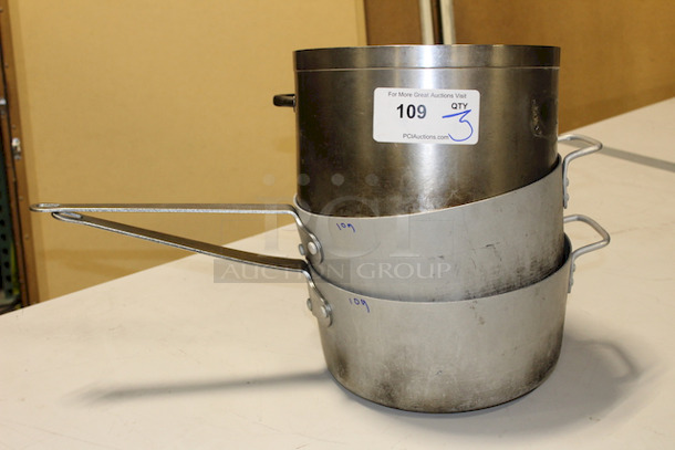 Set of 3 Pots. - Image 1 of 6