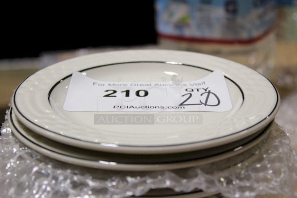 AMAZING! New Sterling China 21 Bread And Butter Dishes, 6-1/4". 20x Your bid - Image 2 of 2