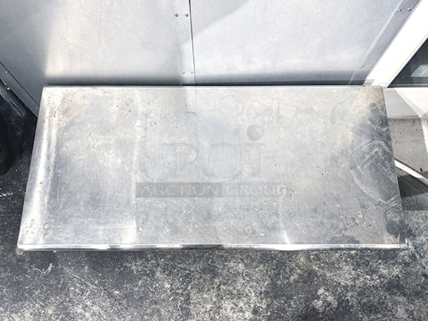 NEW! LOW BOY Stainless Steel Equipment Stand On Commercial Caster With Steel Wire Under-Shelf. 50x24x15 - Image 4 of 4