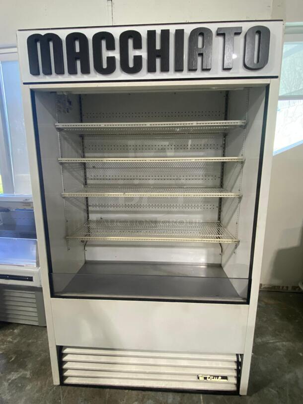 True tac-48-LD open merchandiser cooler fridge
