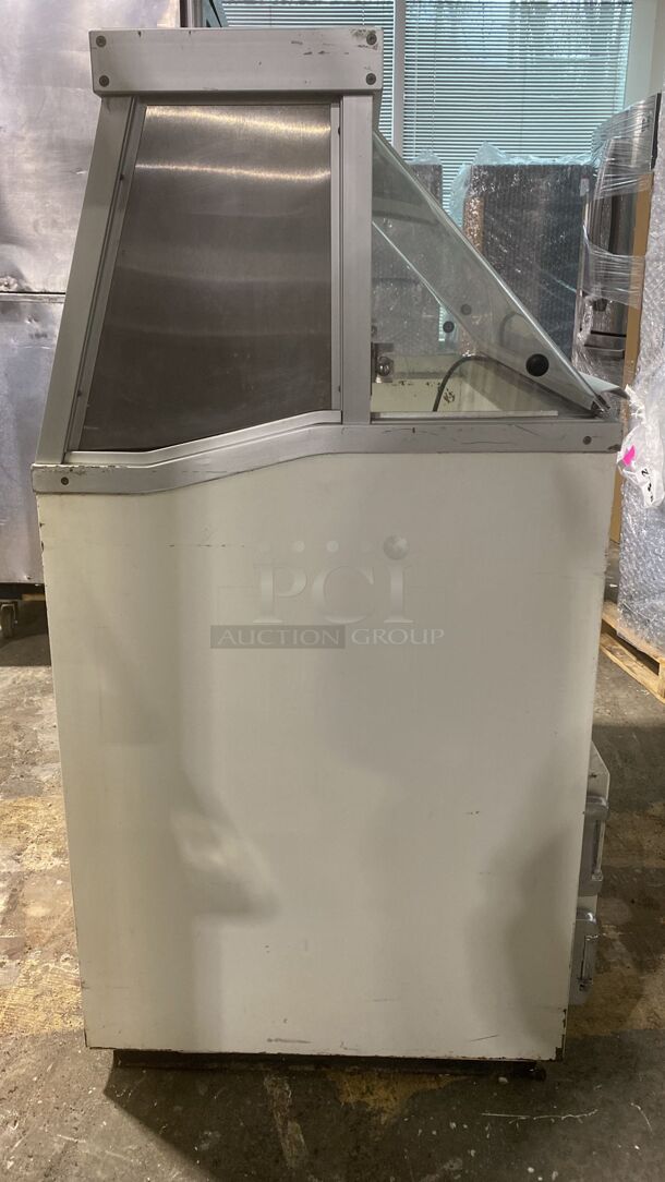 Stand Alone Ice Cream Dipping Cabinet w/ 12 Tub Capacity - White, 115v
 - Image 2 of 5
