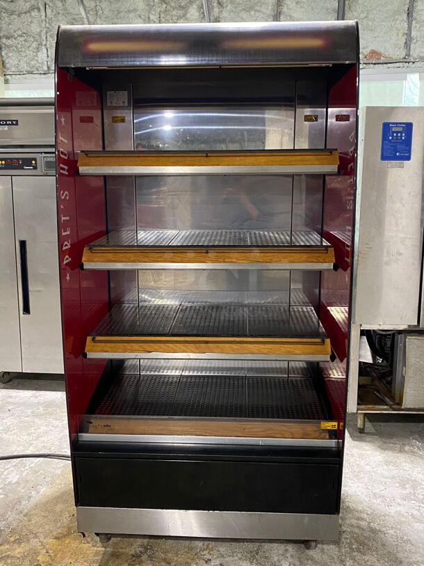 FRI-JADO MD40-4 HEATED MULTI DECK GRAB AND GO MERCHANDISER
