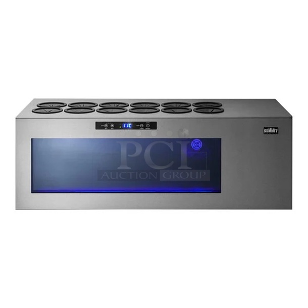 BRAND NEW SCRATCH & DENT! Summit Appliance STC12 12-Bottle Countertop Wine Cooler - 115V. Tested Gets Down To 49 Degrees. 