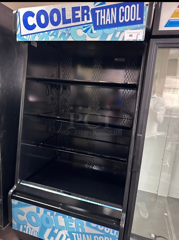 Working Structural Concepts HECO3678R Oasis 36 inch High Environment Refrigerated Air Curtain Merchandiser  - Image 7 of 10