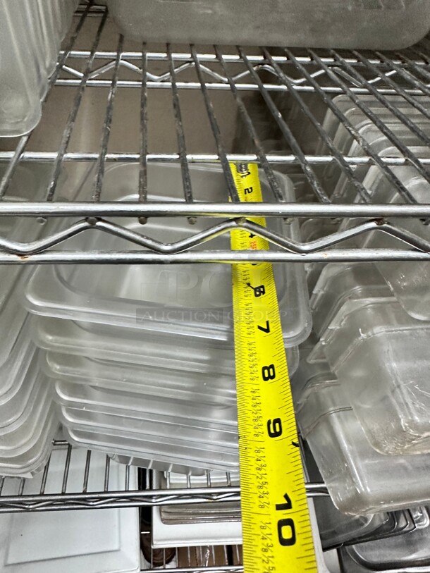 Commercial 1/3 Size Plastic Storage Container NSF - Image 3 of 9