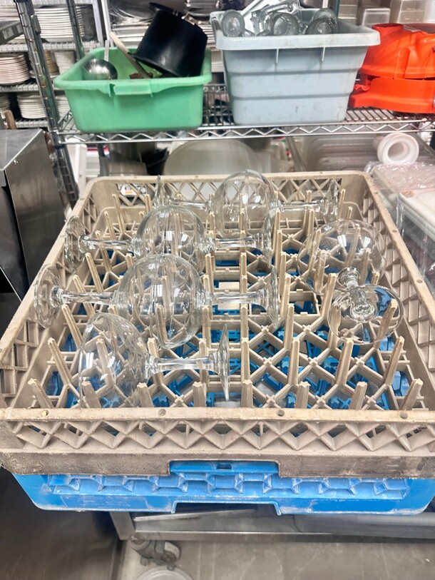 One Lot Of Dishwasher Rack with Glass - Image 2 of 2