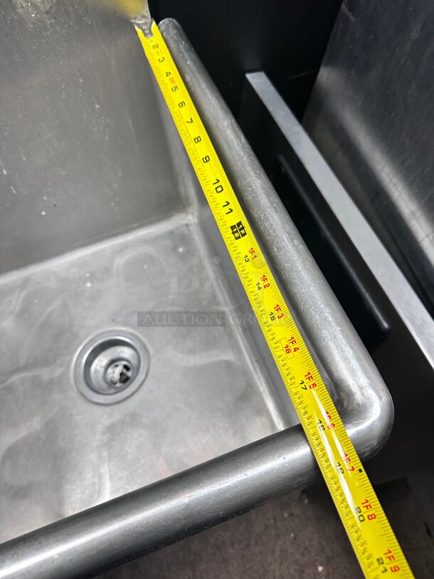 Commercial Heavy Duty Stainless Steel Mop Sink NSF - Image 7 of 7