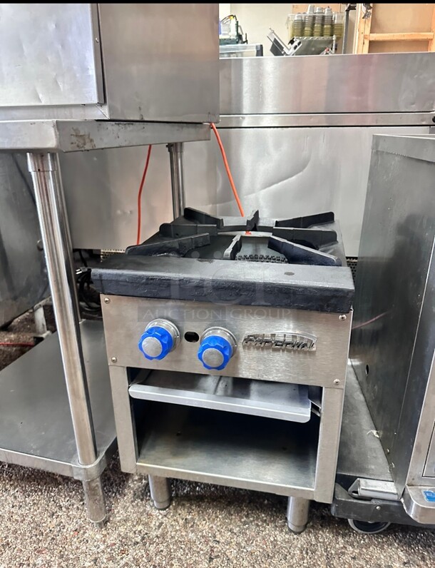 Fully Refurbished Imperial ISPA-18 1 Burner Stock Pot Range Gas Tested and Working - Image 5 of 8