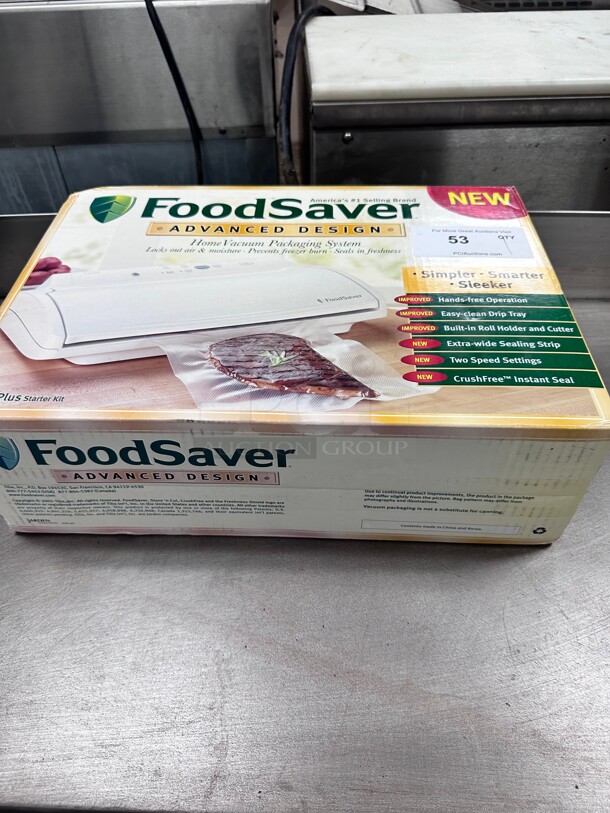 New Food Saver V2440 Vacuum Sealer Food Saver System FoodSaver With Starter Kit  - Image 7 of 8