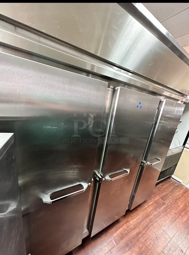 Certified Working Continual Three Door Freezer 220 Volt - Image 8 of 8