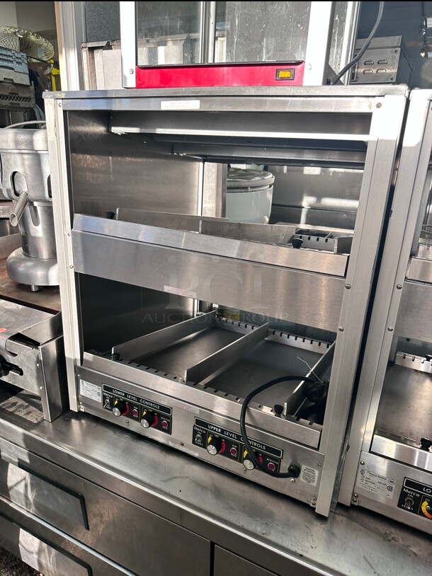 New Merco Savory 2TSW-2624 38 Inch Pass Through Countertop Warmer Merchandiser 120 Volt Tested and Working - Image 1 of 6