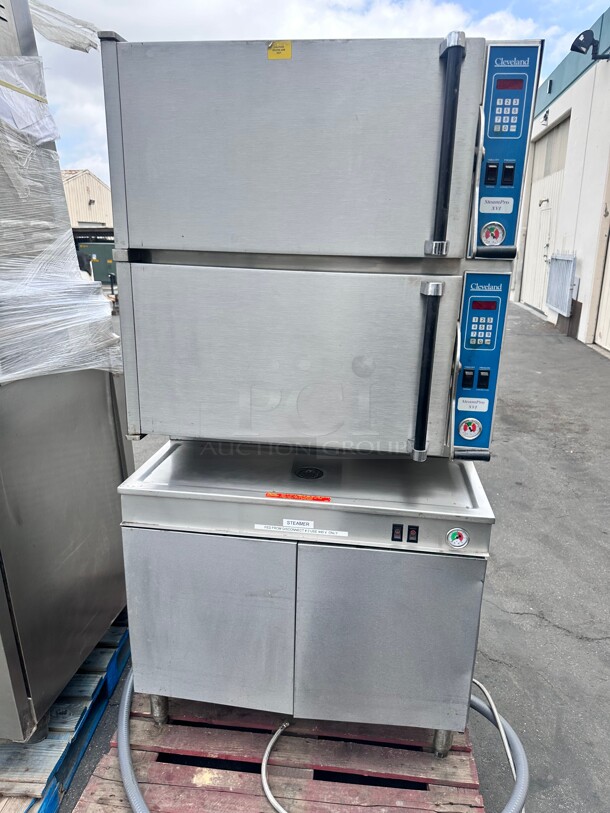 Cleveland ConvectionPro steamer with electric 15 PSI boiler 440 Volt 3 Phase - Image 4 of 8