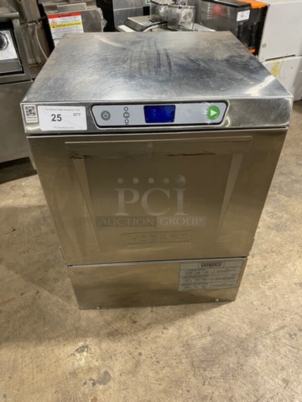 Hobart New Body Style Under The Counter Dishwasher! All Stainless Steel! - Image 1 of 8