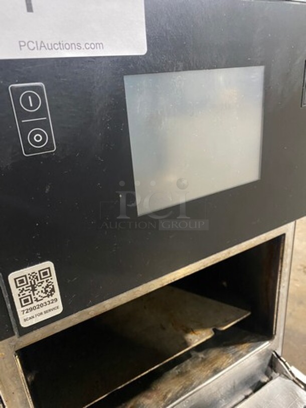 NICE! LATE MODEL! 2021 Merrychef Commercial Countertop Rapid Cook Oven! All Stainless Steel! WORKING WHEN REMOVED! Model: EIKONE2S SN: 2103213091758 208/240V - Image 7 of 9
