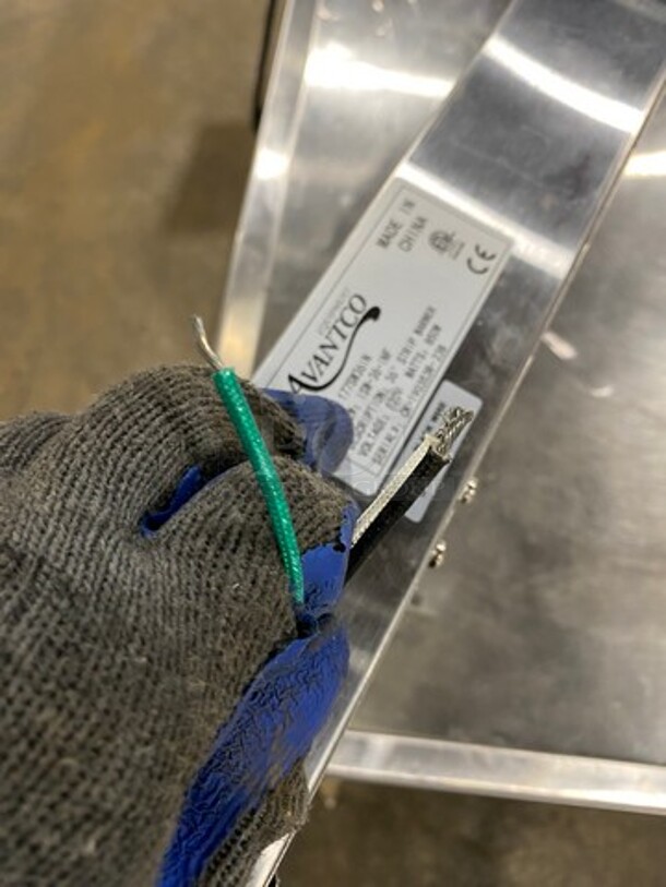 NEW! IN THE BOX! Avantco Commercial Heated Shelf Strip Warmer! Solid Stainless Steel! Model: ISW36INF SN: CK190353R238 120V - Image 7 of 8