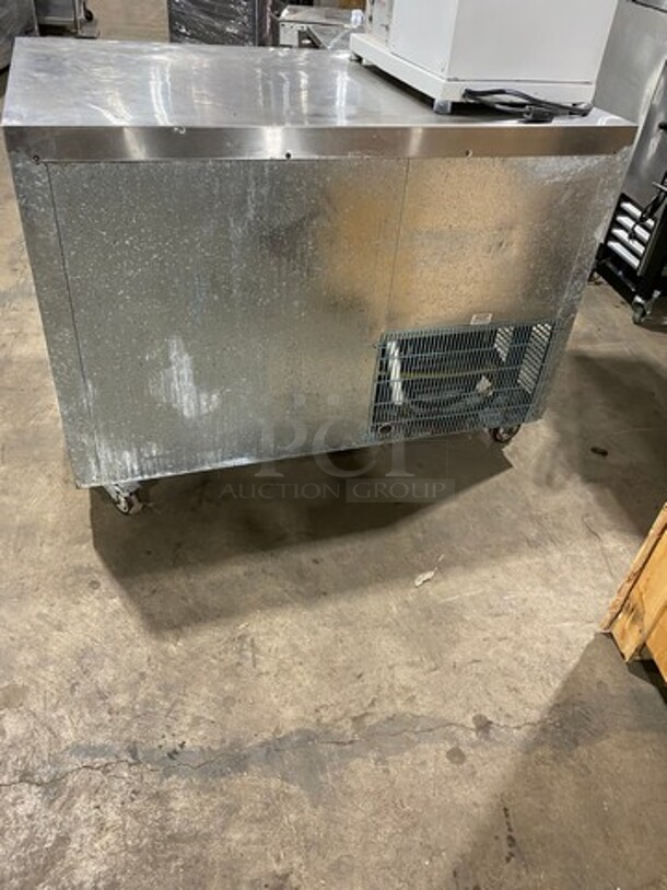 Leader Commercial Refrigerated 2 Door Lowboy! With Poly Coated Rack! All Stainless Steel! On Casters! Model: LB48SC SN: PW11M1802B 115V 60HZ 1 Phase - Image 3 of 11