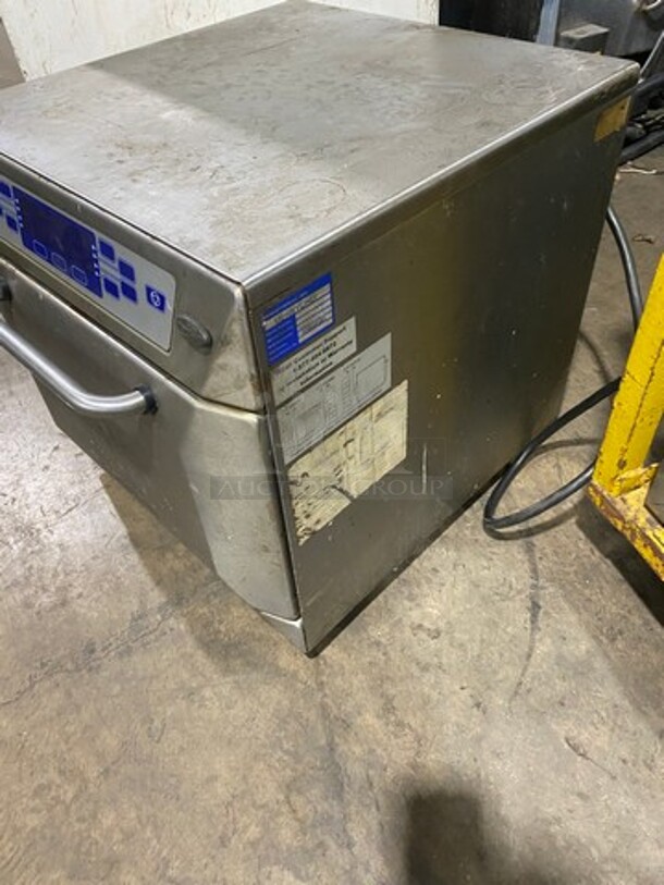Merrychef Commercial Countertop Rapid Cook Oven! All Stainless Steel! Model: 402S SN: 0708003851 208V - Image 3 of 10