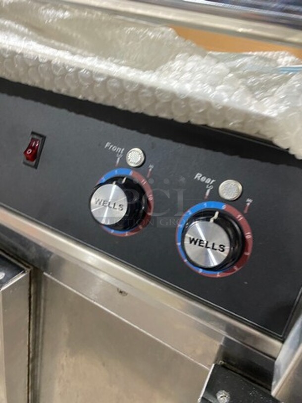 NEW! IN THE BOX! Wells Commercial Countertop Hot Dog Roller Grill! All Stainless Steel! Model: WRG30SR 120V - Image 7 of 9