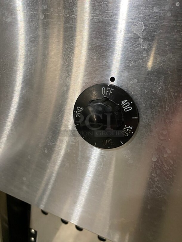 GREAT! Imperial Commercial Natural Gas Powered Commercial Pasta Cooker/Rethermalizer! With Backsplash! All Stainless Steel! Model: IRT14GBM SN: 04256821! - Image 8 of 9