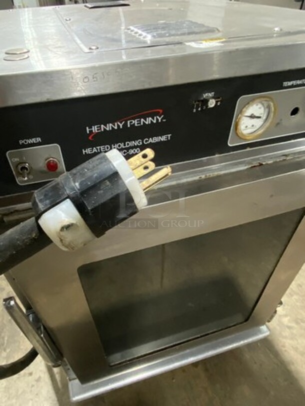 Henny Penny Commercial Under The Counter Heated Holding Cabinet! With View Through Door! All Stainless Steel! On Casters! - Image 5 of 5