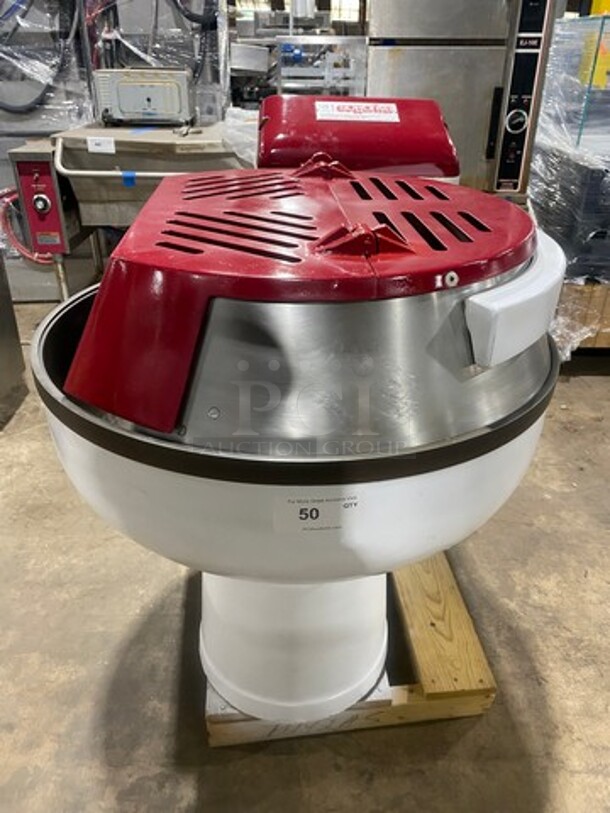 Nice! Sottoriva ARCA SERIES PO 80 Floor Style Fork Mixer! Model PO80 Serial 22217! 220V! Fork Mixer With Motorised Bowl Suitable For Hard And Semi-Hard Dough! - Image 8 of 9