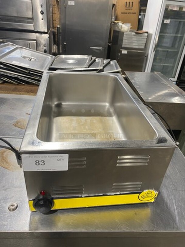 Qualite Commercial Countertop Food Warmer! All Stainless Steel! Model: RDFW1200NP 120V