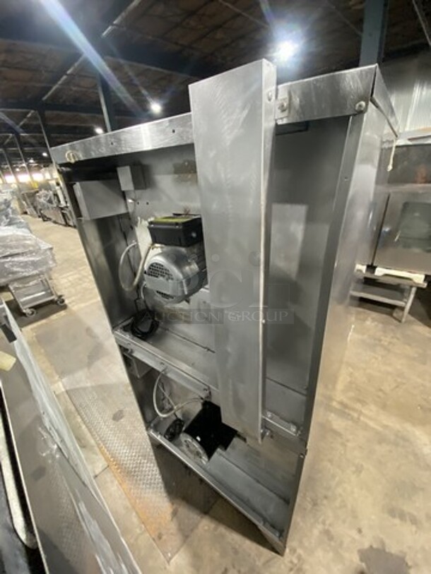 Great! US Range/Garland Natural Gas Powered Double Stacked Convection! Summit Series! With View Through Doors! With Metal Racks! Model SUMG100 Serial 1609100102756!  On Legs! 2 X Your Bid Makes One Unit! - Image 4 of 12