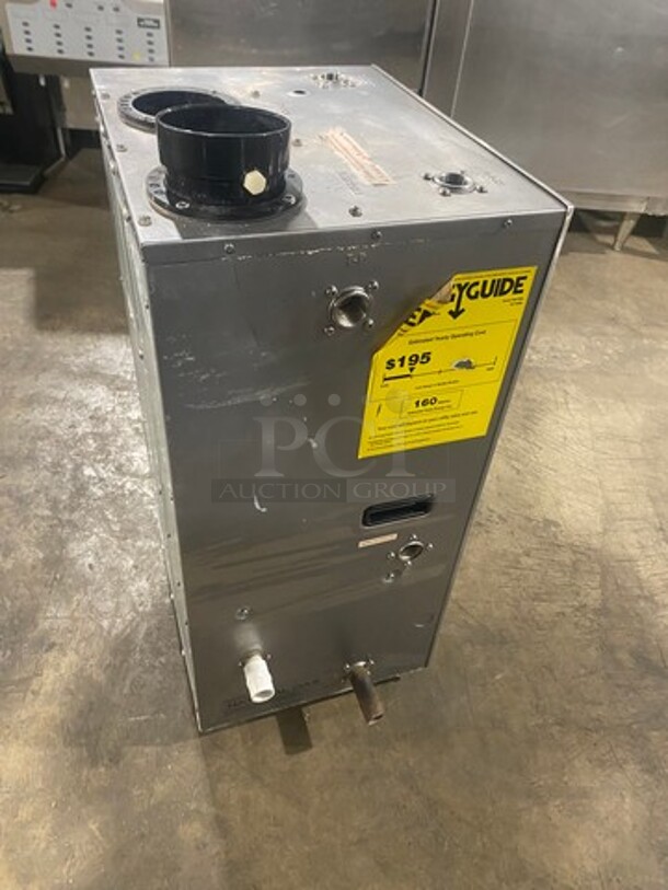 Eternal Natural Gas Powered Condensing Hybrid Water Heater! Model GU145S Serial G1214323! - Image 3 of 10