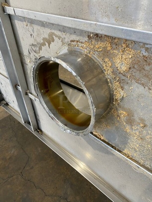 GOOD CONDITION! Captive Aire Commercial 6Ft Exhaust Hood! With Captive Aire Exhaust Fan! All Stainless Steel! Model: 4224VHB, Model: DU12HFA - Image 6 of 11