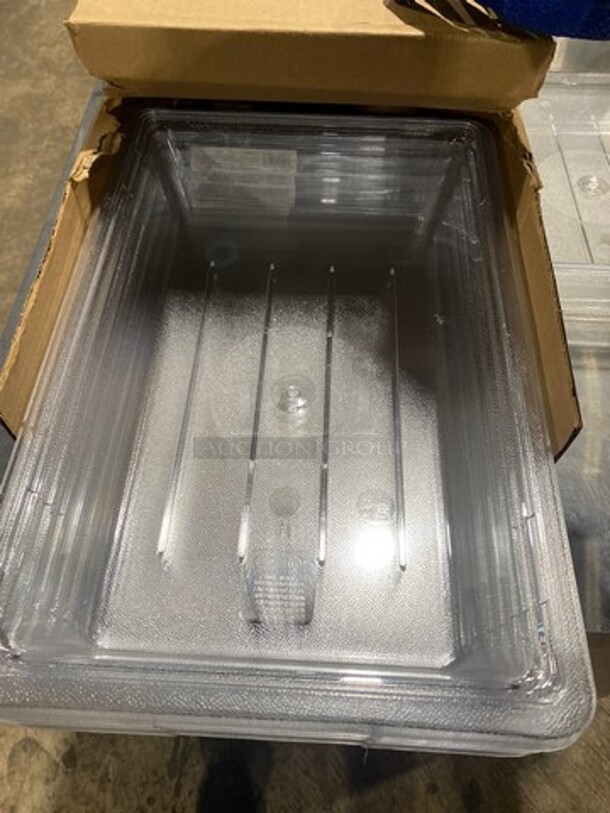 NEW! IN THE BOX! Cambro Clear Poly Food Containers! 6 In A Box! 1 Box Per Number! 6x Your Bid! - Image 3 of 7