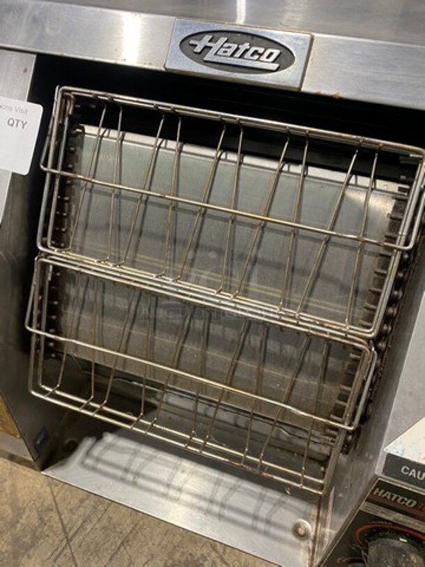 Hatco Commercial Countertop Conveyor Toaster! All Stainless Steel! Model: TRH60 SN: 3081209406 208V 60HZ 1 Phase - Image 5 of 8