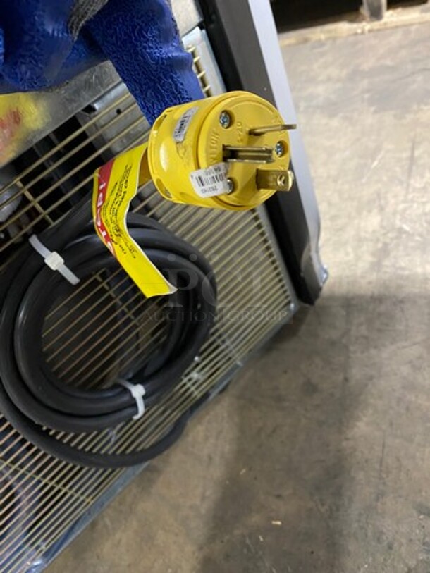 NICE! NEW! SCRATCH-N-DENT! Ojeda Commercial Refrigerated Open Grab-N-Go Case Merchandiser! With View Through Sides! Model: ALPA120H SN: 002261930621A 120V 60HZ 1 Phase - Image 12 of 12